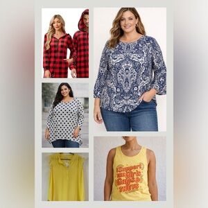 Bundle | Women's 2X | Styles For All Seasons | Boho, Coastal, Cabin, Pride